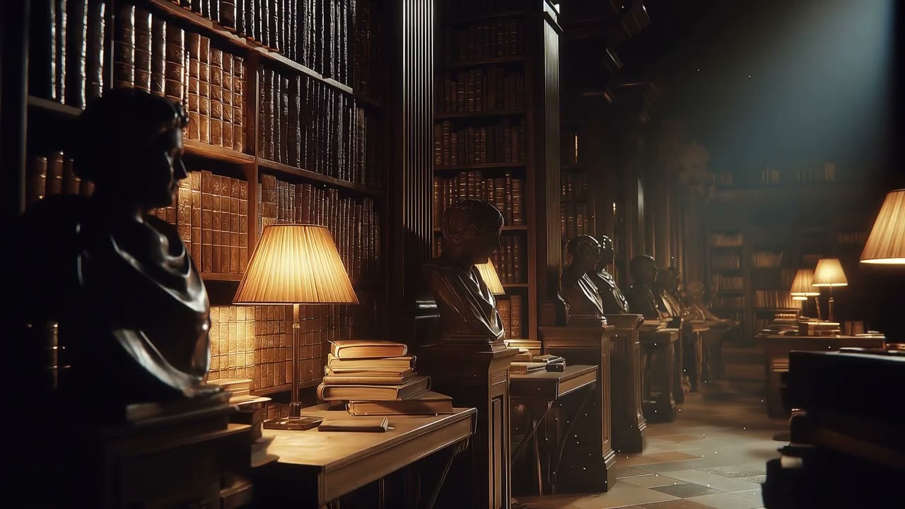 You’re Studying in a Candlelit Library at Midnight — Dark Academia Piano