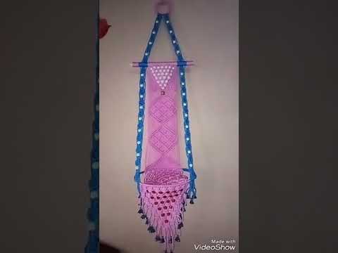 macrame teddy bear