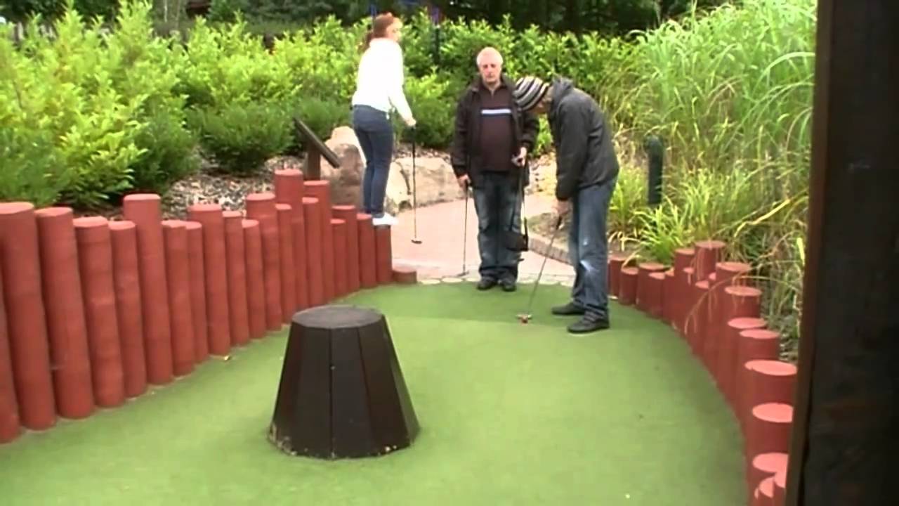Alton Towers Crazy Golf Prt 1 YouTube