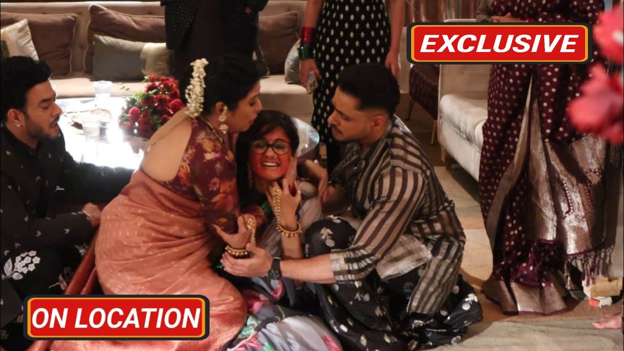 Mannat on location | Vikrant ki god main royi Mannat | Colors tv