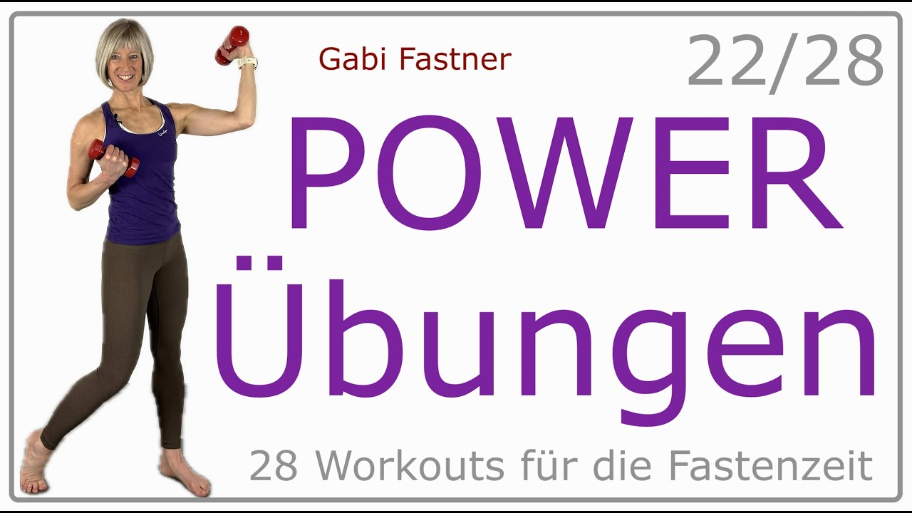22/28📌60 min. Power Übungen | Hantel-Workout-Kurstunde, Figur und Fitness in Form