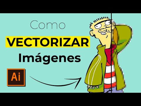 Como VECTORIZAR una IMAGEN en ADOBE ILLUSTRATOR CC RAPIDO Y FACIL // Tutorial Principiantes 2021