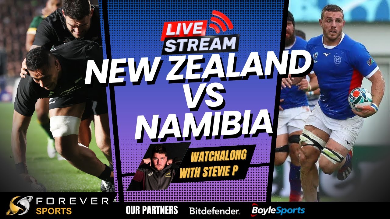 ALL BLACKS VS NAMIBIA LIVE! new Zealand vs Namibia World Cup Watchalong Forever Rugby