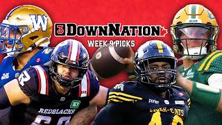 Week 9 CFL picks and predictions