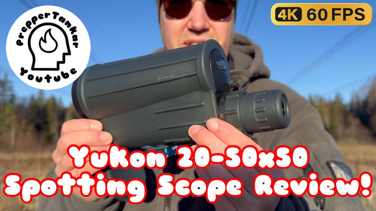 Yukon 20-50x50 Spotting Scope Review!