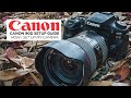 Canon 90d setup guide  how i set up my camera  settings tutorial