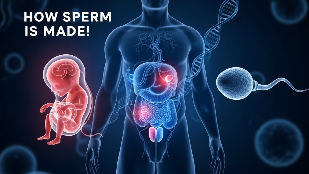 Embryology to Sperm | How the Male Reproductive System Develops in 3D