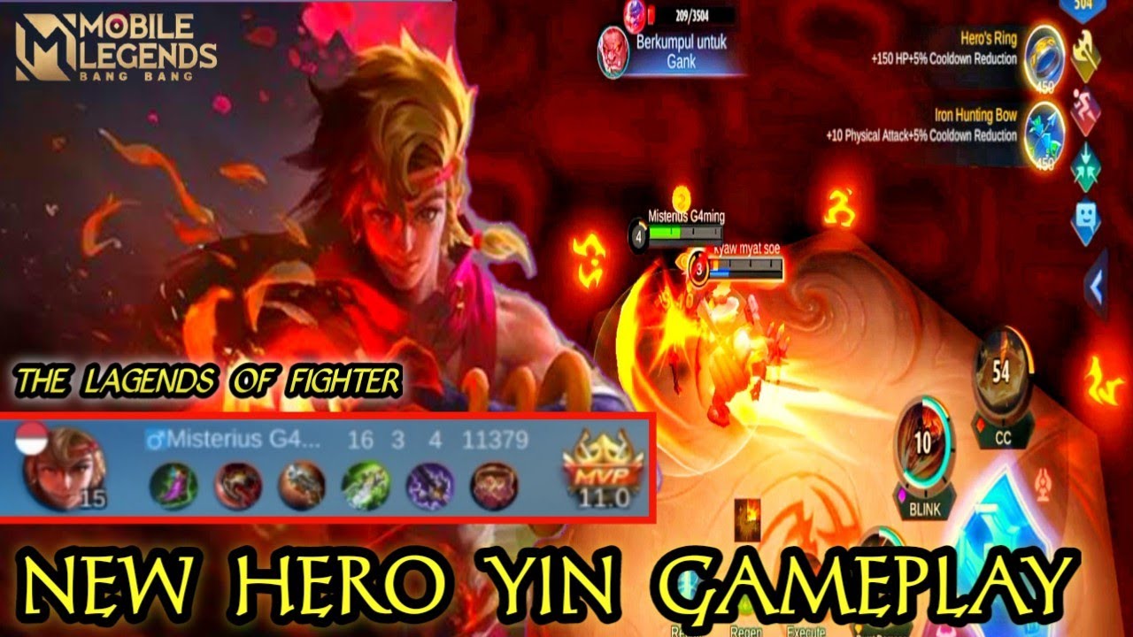 New Hero Mobile Legends Yin, The King Of Fighter - Mobile Legends Bang-bang
