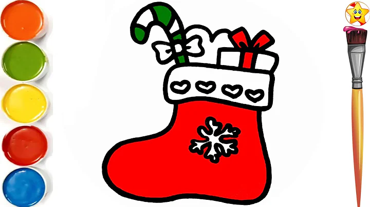 How To Draw A Stocking Full Of Christmas Toys|| Christmas Stocking Drawing|| Easy Drawing For Kids.