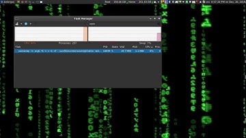 XWinWrap using glmatrix for a live wallpaper on Antergos