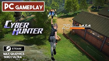 CYBER HUNTER Gameplay on PC - Steam Version Battle Royale