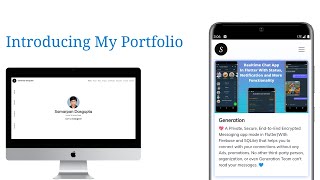 Portfolio Website Made using #Firebase, #Express, #React and #Node | Designed by #Bootstrap