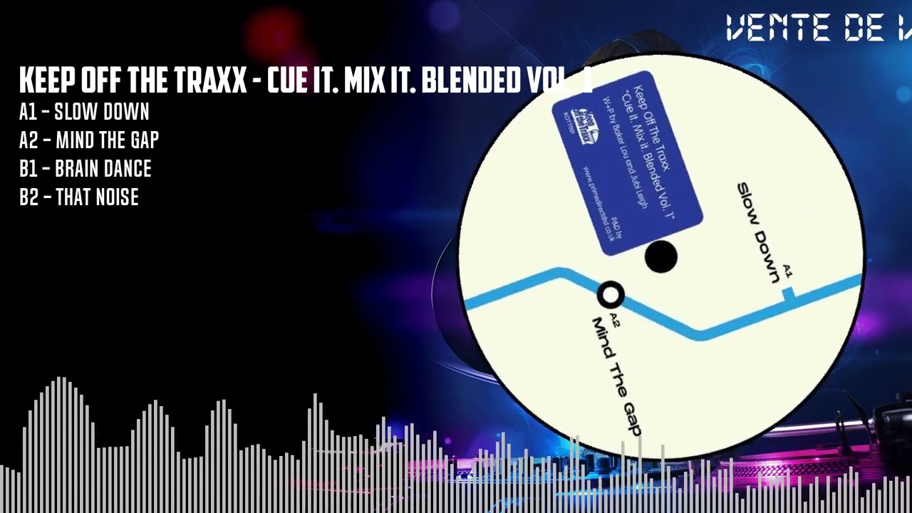 Keep off the Traxx - Cue It. Mix It. Blended Vol. 1 [BLACK] (KOTT001)