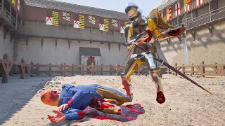 KNIGHT Battle & Physics Based On Medieval Fencing #10 | Half Sword Playtest