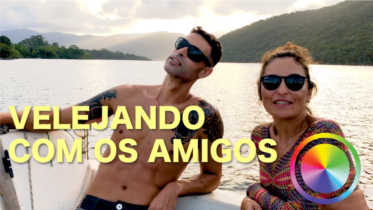 Velejando com os amigos que nunca haviam velejado antes II - Florianópolis SC #FOCONOALS