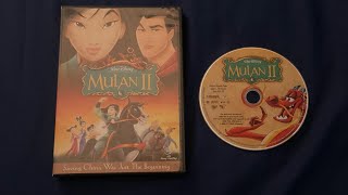 Opening to 'Mulan II' 2005 DVD