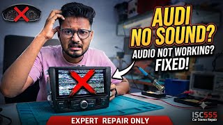 Audi Stereo Has No Sound Here’s the Real Fault & Repair! 🔥