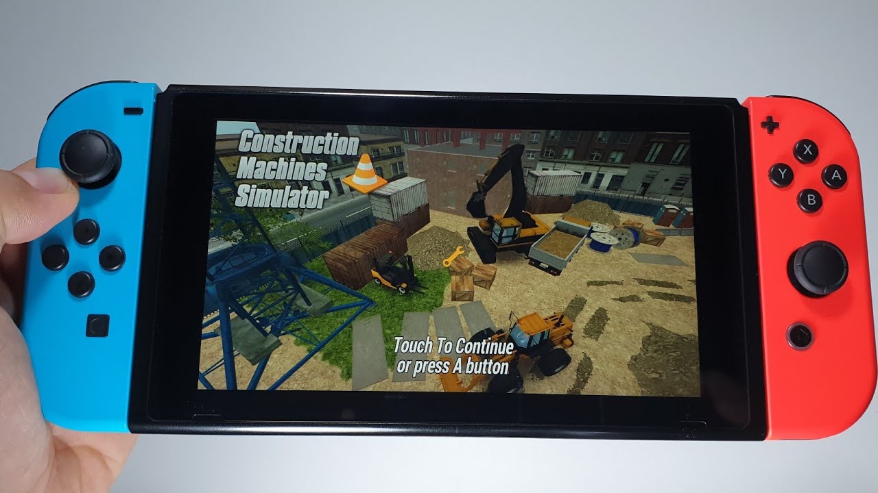 Construction Machines Simulator Nintendo Switch gameplay