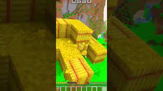Minecraft but mining gives you random effects #shorts