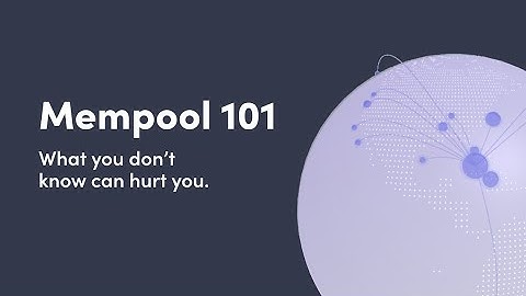 Liquidity 2020: Mempool 101 with Matt Cutler, CEO of Blocknative