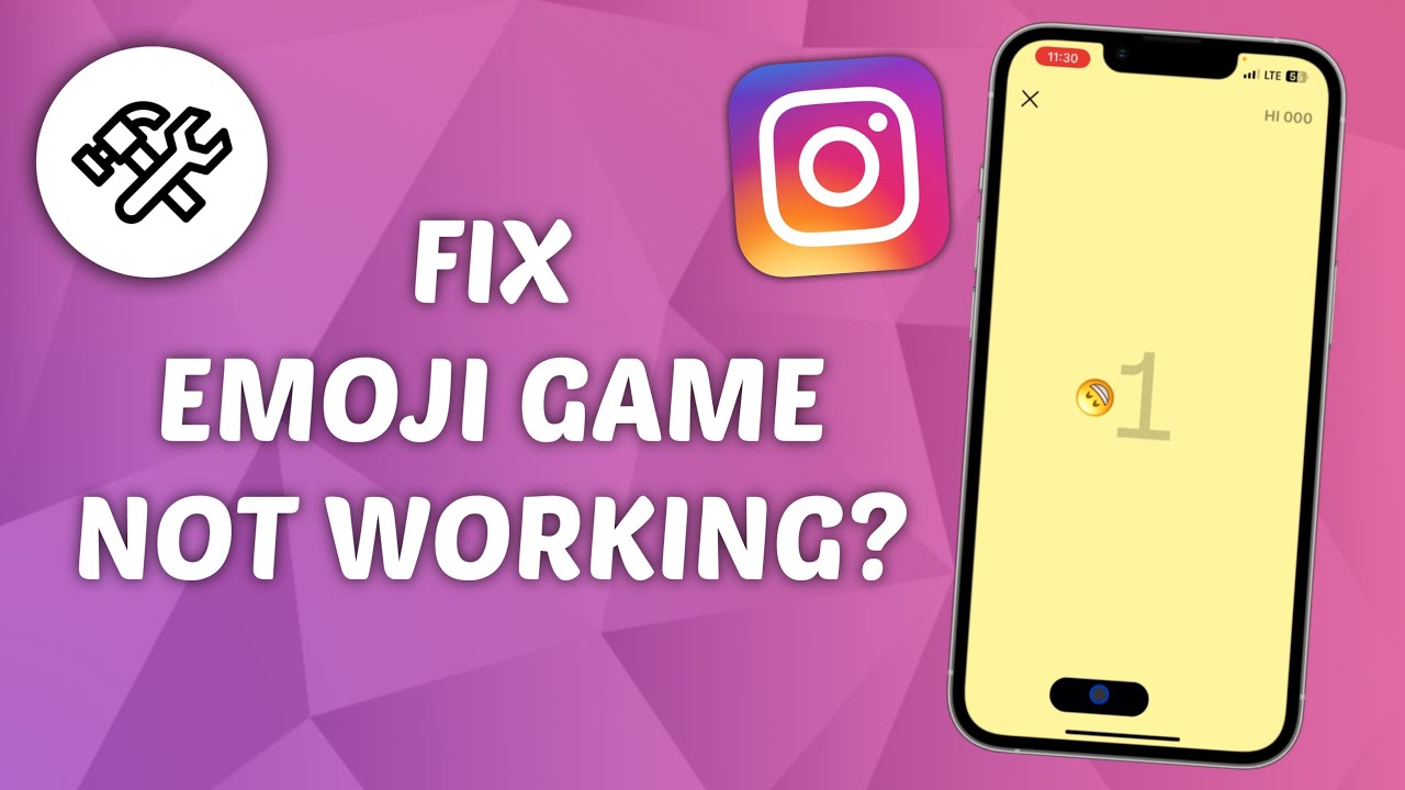 How to Fix Emoji Game Not Working on Instagram