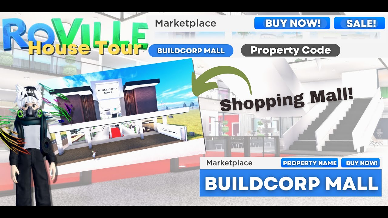 [HOUSE TOUR] - BUILDCORP MALL | RoVille Finds | RoVille Builds| By ...