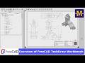 Overview of FreeCAD TechDraw Workbench | FreeCAD Tutorial | FreeCAD Techdraw | Mechnexus |