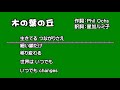 森山良子 木の葉の丘 Changes, Moriyama Ryouko