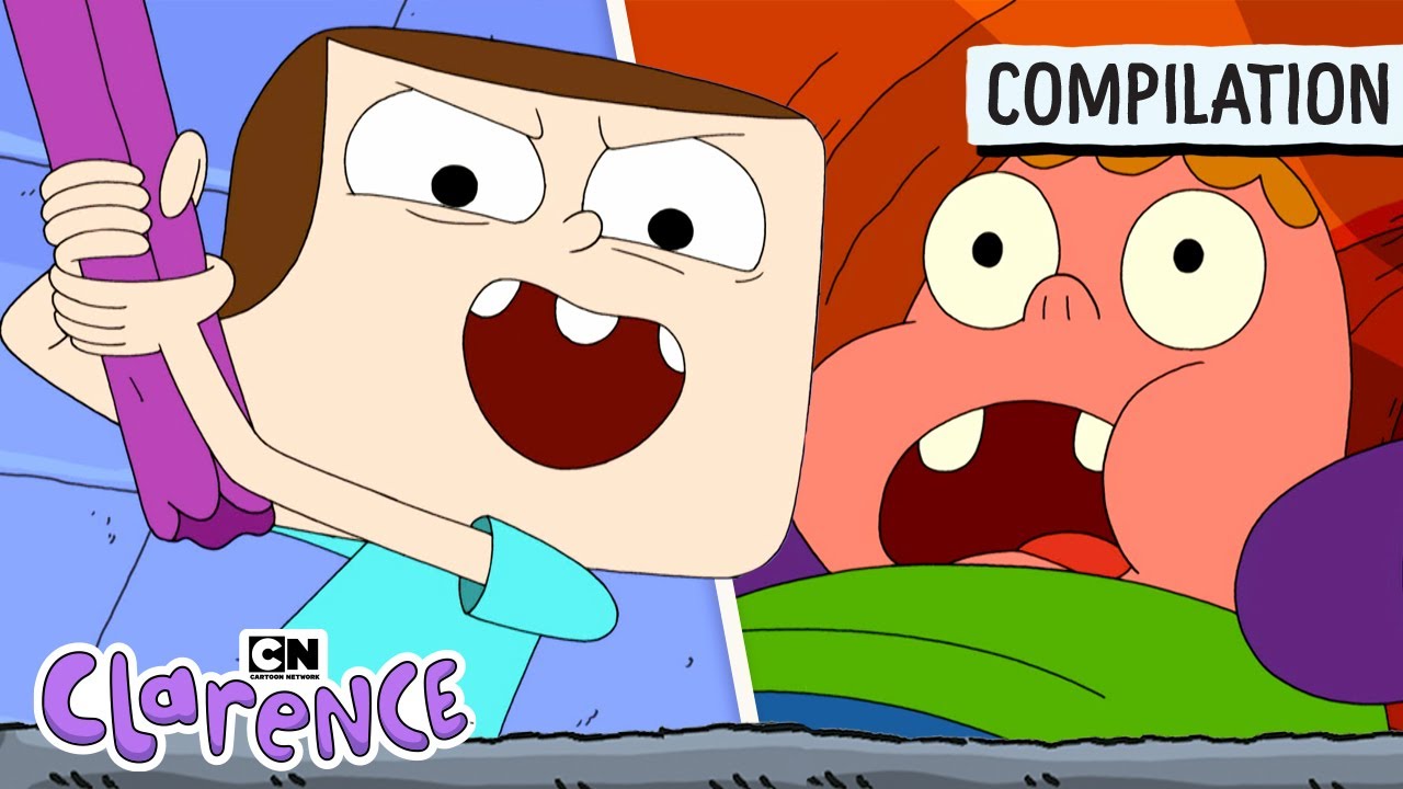 Clarence and Jeff's Epic Battle | MEGA Compilation | Clarence