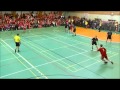 Amazing handball pass