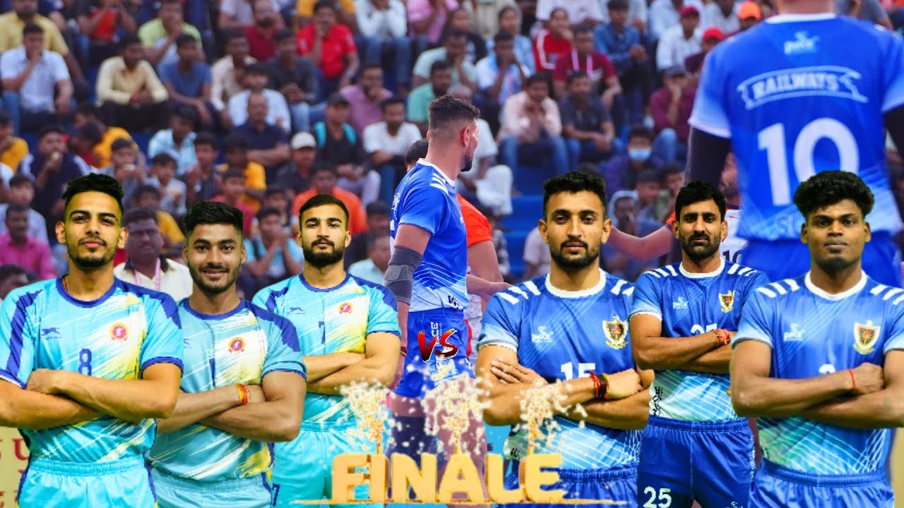 🔥Mega Final | Indian Railways Vs Haryana | 70th senior national kabaddi match 2024