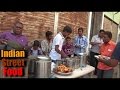 indian street food breakfast - idli dosa vada & chhole bhature - street food india mumbai 2016 video