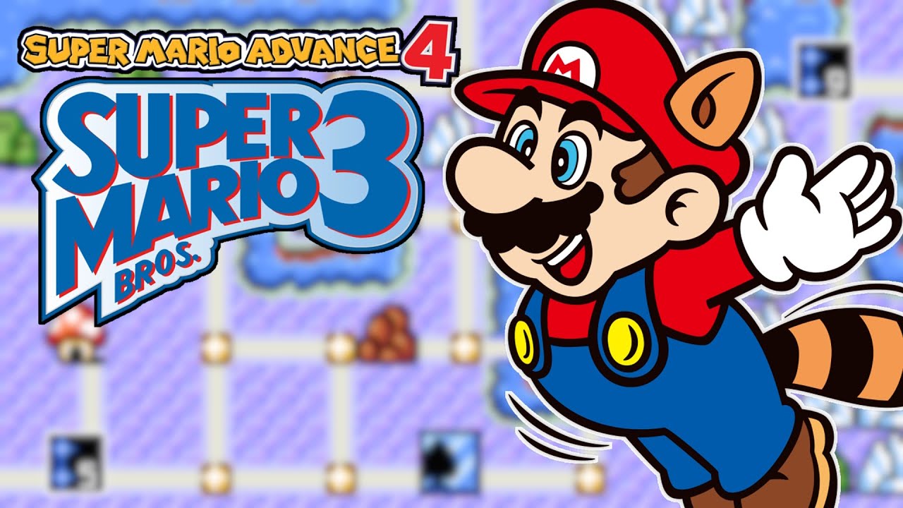 SUPER MARIO ADVANCE 4: SUPER MARIO BROS. 3 - Full Game (As Mario) (e-Reader Levels Included)