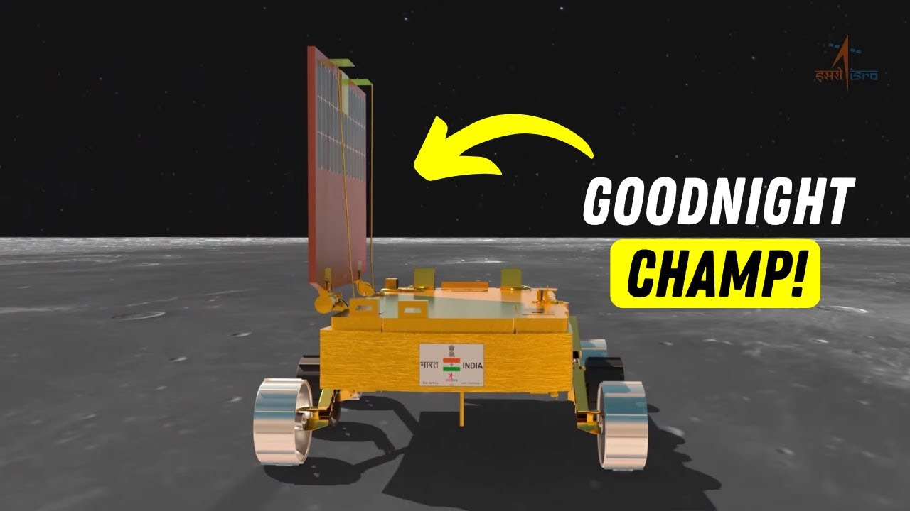 Pragyaan Rover Images Rover The Pragyan Rover Goes into Sleep Mode! Chandrayaan 3 Update - Go IT