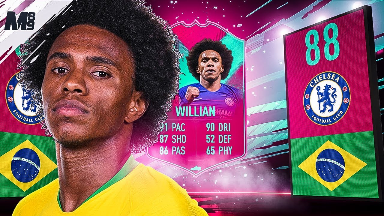 FIFA 19 FUT BIRTHDAY WILLIAN REVIEW | 88 FUT BIRTHDAY WILLIAN PLAYER REVIEW | FIFA 19 ULTIMATE TEAM
