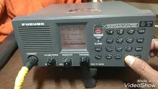 FURUNO-FM8800-S (How to VHF DSC Routine test)