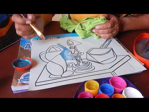 Video: Cómo Pintar Papel