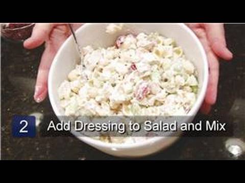 Salad Recipes : How to Make Chicken Pasta Salad