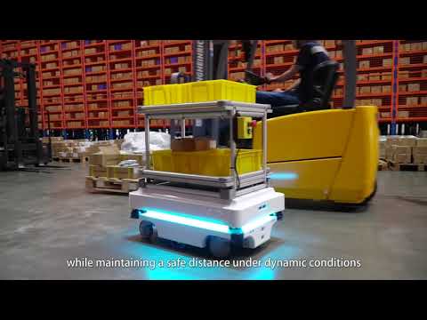 MiR mobile robots enable intralogistics innovation  Bossard Smart Factory Logistics