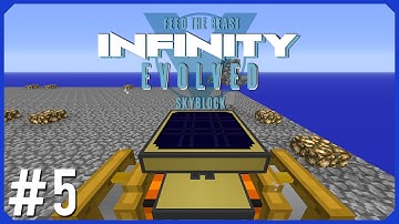 FTB Infinity Evolved Skyblock - Episode 5 - Solar Power, Faster Steel & Powered Smelting!