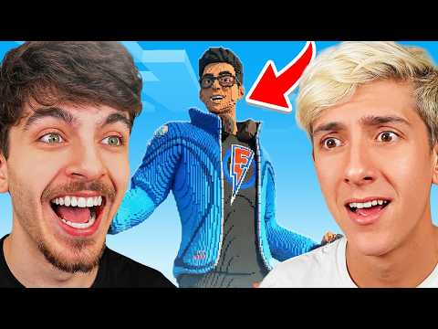 HERO BASE vs CREATIVE SQUAD! Desafio de CONSTRUÇÃO no Minecraft!