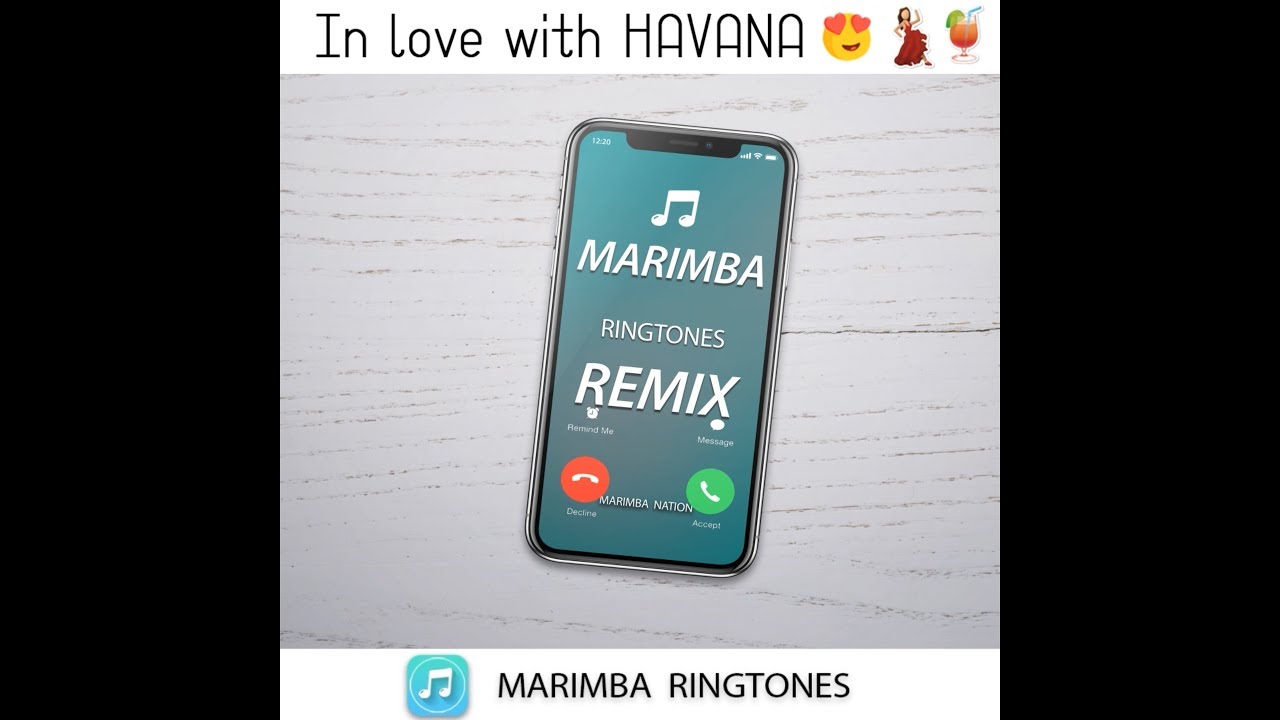 Havana (Marimba Ringtones Remix) YouTube
