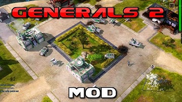 Generals 2 Conversion MOD ,Red Alert 3 - 2v2 Online Compstomp , 2018 HD