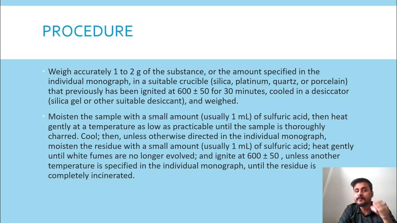 REVEALING THE Mystery!!! Difference between Residue on Ignition and