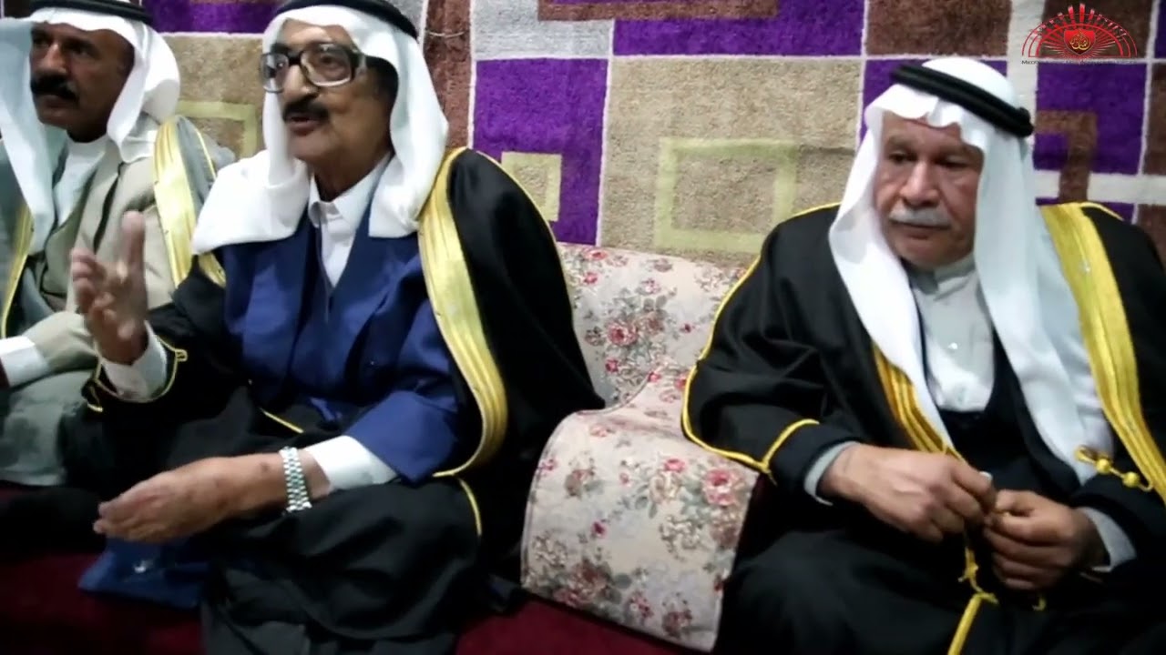 دعوة عشيرة الجبور لراعي الجزيرة حميدي الدهام الهادي في مضيف عباس الفنوش