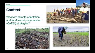 Climate adaptation, food security, and conflict in South Sudan and its neighbours