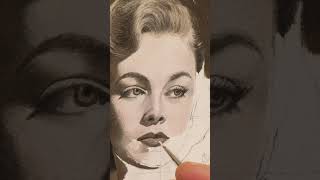 Painting a Hyper-Realistic Old Photograph #satisfying #painting #artlessons