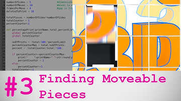 Blender Tutorial: Slider Puzzle Part 3 - Finding Moveable Pieces