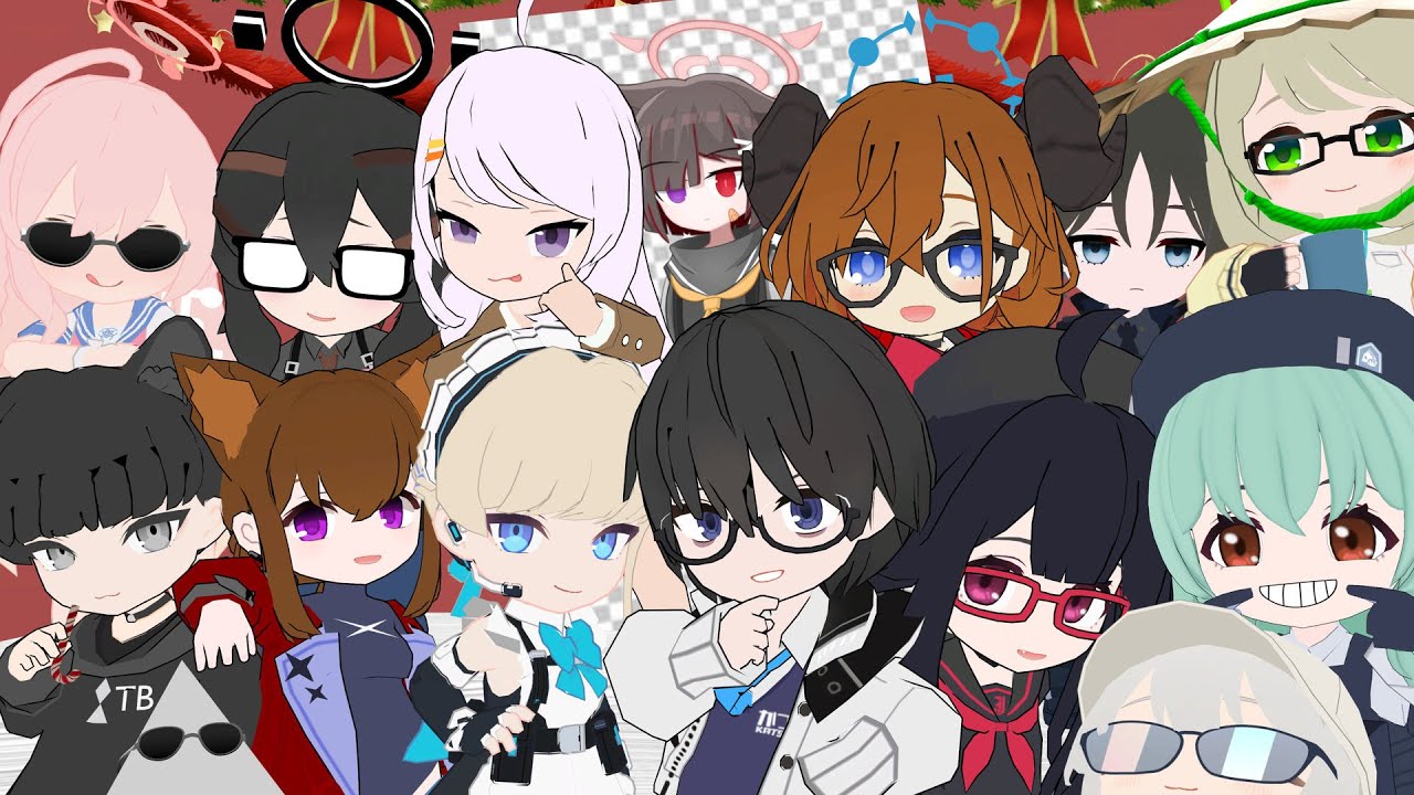 С Рождеством, К-сэнсэй! | Анимация из архива Blue