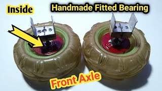 DIY How to Make RC heavy front Axle || Bearing Fitted  || RC Advance_2  || wasi Tech ||